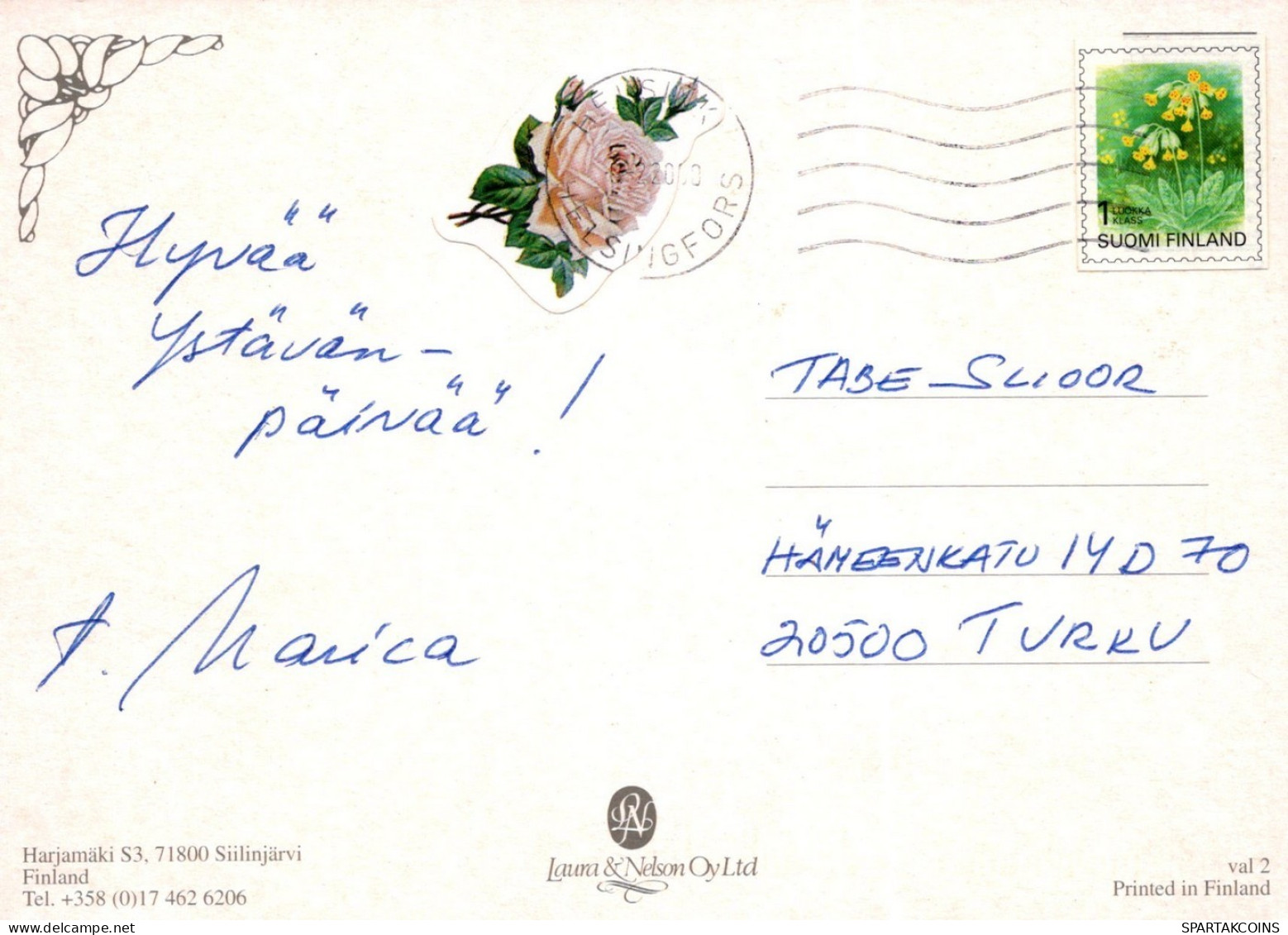 ÁNGEL NAVIDAD Vintage Tarjeta Postal CPSM #PAJ119.ES - Anges