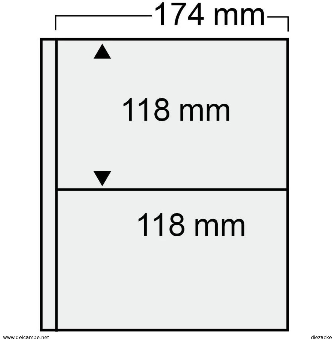 Safe Album Braun Compact-"Luxus" Mit 10 Blättern Für Briefe Nr. 7884 Neuwertig (7832 - Encuadernaciones Y Hojas