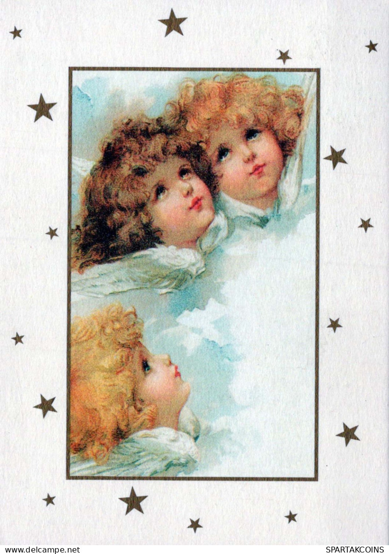 ENGEL Weihnachten Vintage Ansichtskarte Postkarte CPSM #PBP338.DE - Anges