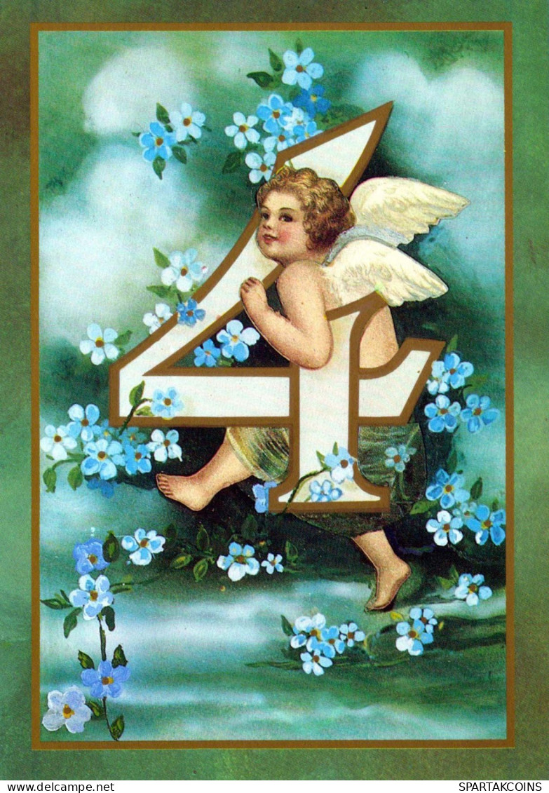 ENGEL Weihnachten Vintage Ansichtskarte Postkarte CPSM #PBP527.DE - Anges