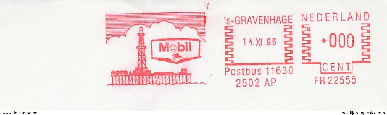 Meter Proof / Test Strip Netherlands 1996 Drilling Rigs - Mobil - Other & Unclassified