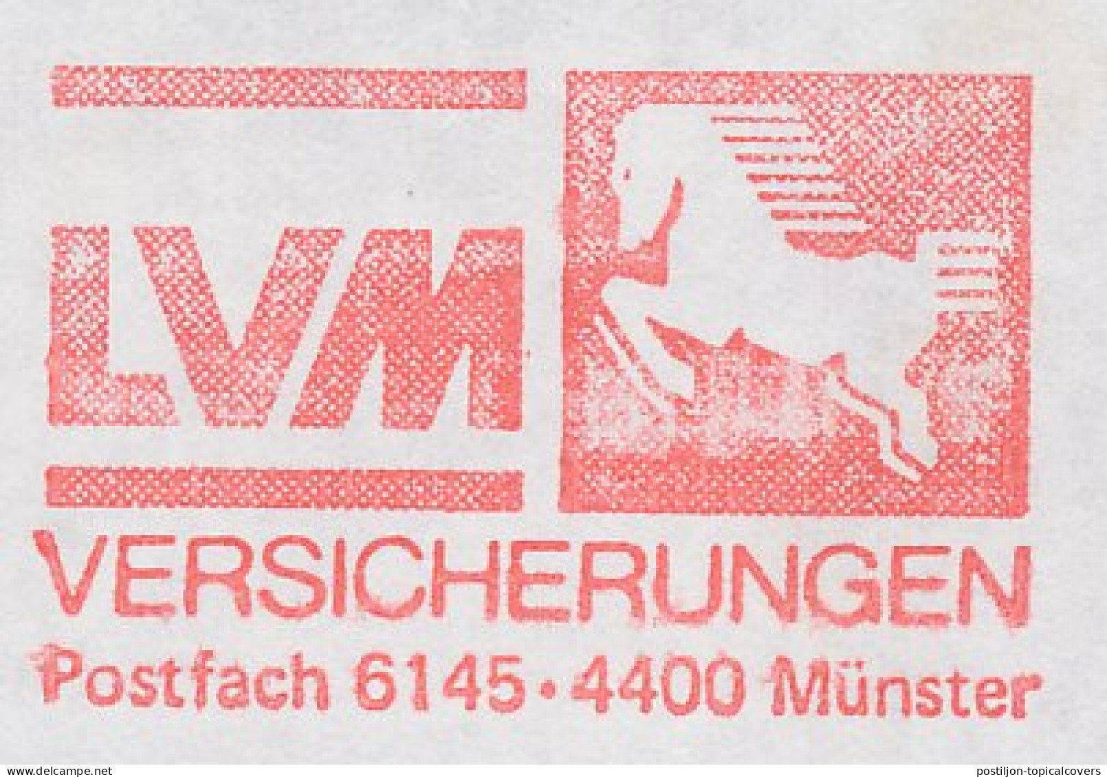 Meter Cut Germany 1986 Horse - Ippica