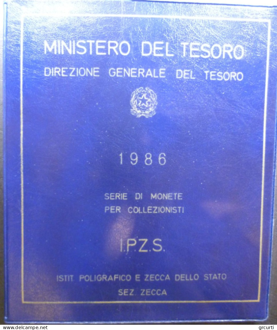 Italia - 1986 - Serie Divisionale - Donatello - Set Fior Di Conio