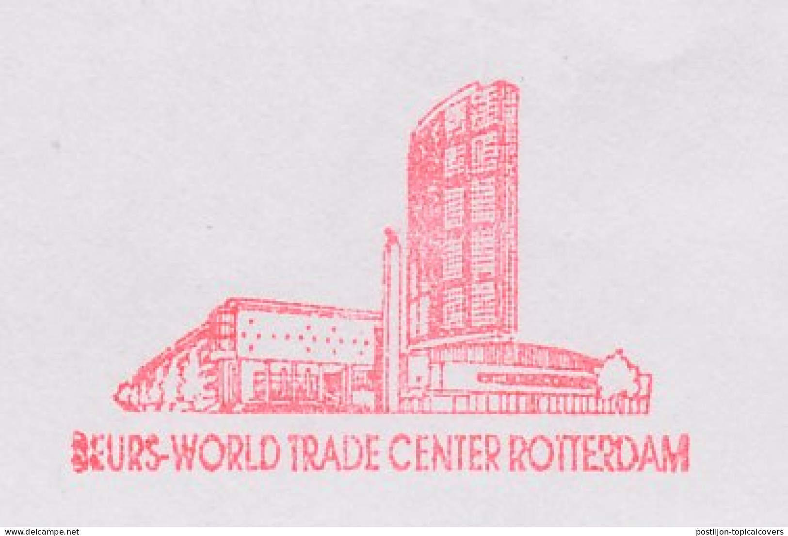 Meter Cut Netherlands 1995 World Trade Center Rotterdam - Andere & Zonder Classificatie