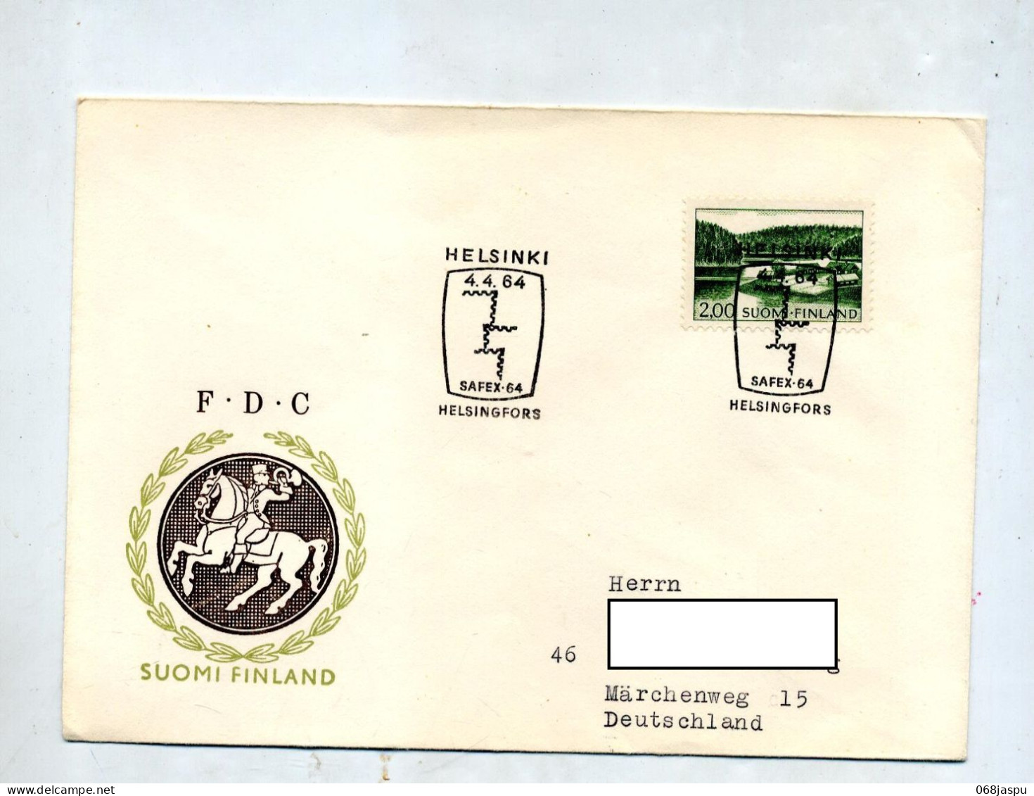 Lettre Cachet Helsinki ? - Storia Postale