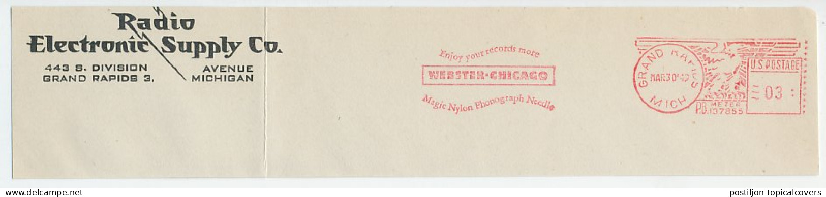 Meter Top Cut USA 1949 Phonograph Needle - Magic Nylon - Muziek
