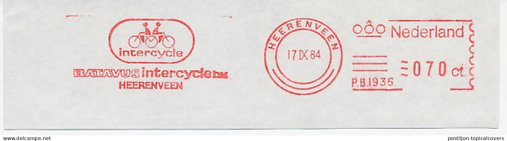 Meter Cut Netherlands 1984 Bicycle - Cycling - Batavus - Radsport