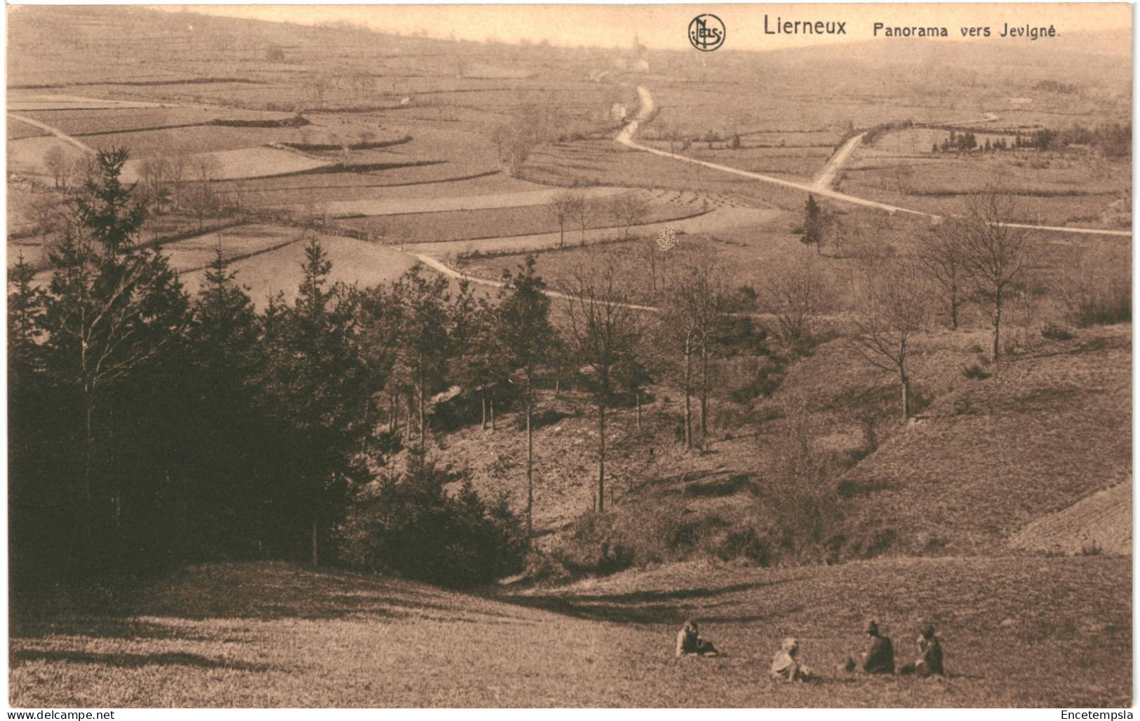 CPA Carte Postale Belgique Lierneux Panorama Vers Jevigné  1934VM79603 - Lierneux