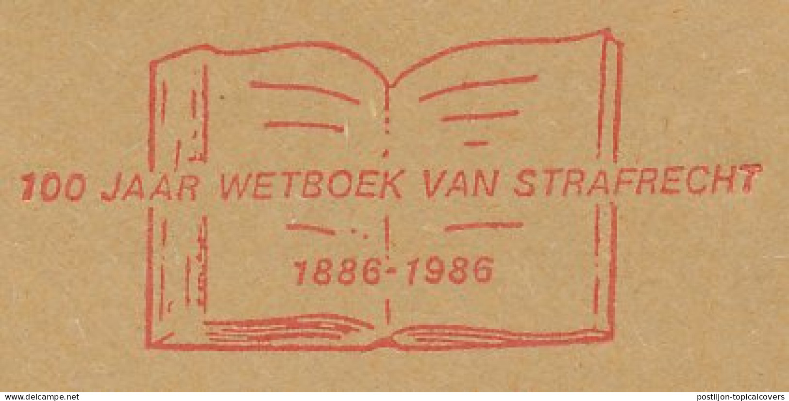 Meter Cut Netherlands 1986 ( PB 8177 ) 100 Years Criminal Justice Law Books - Politie En Rijkswacht