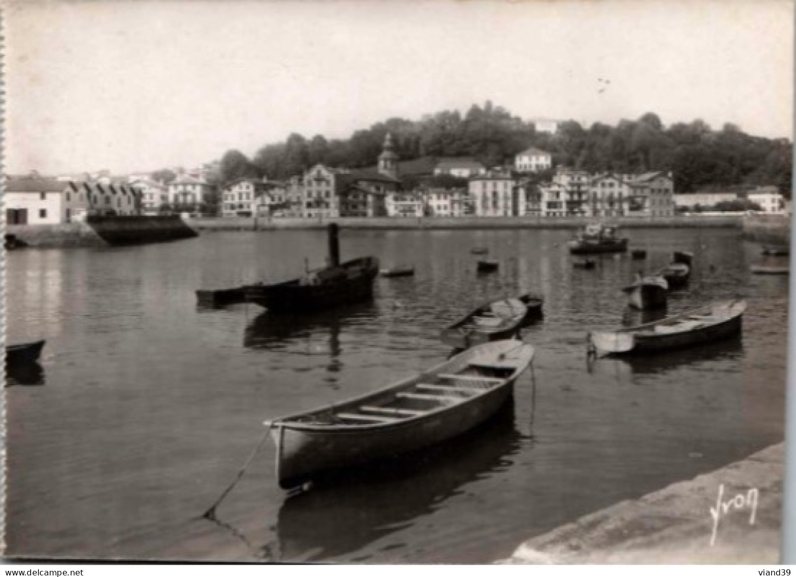 CIBOURE. -  Le Port. -  Non écrite.   Barques Et Bateaux - Ciboure