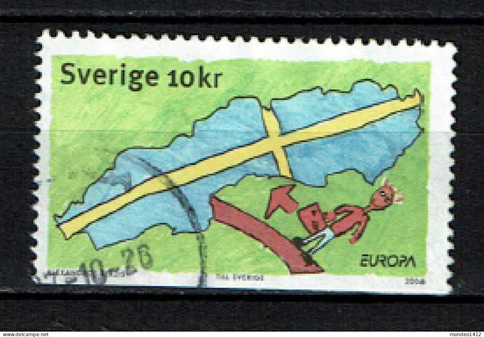 Sweden 2006 - EUROPA Stamps - Integration Through The Eyes Of Young People - Used - Usados