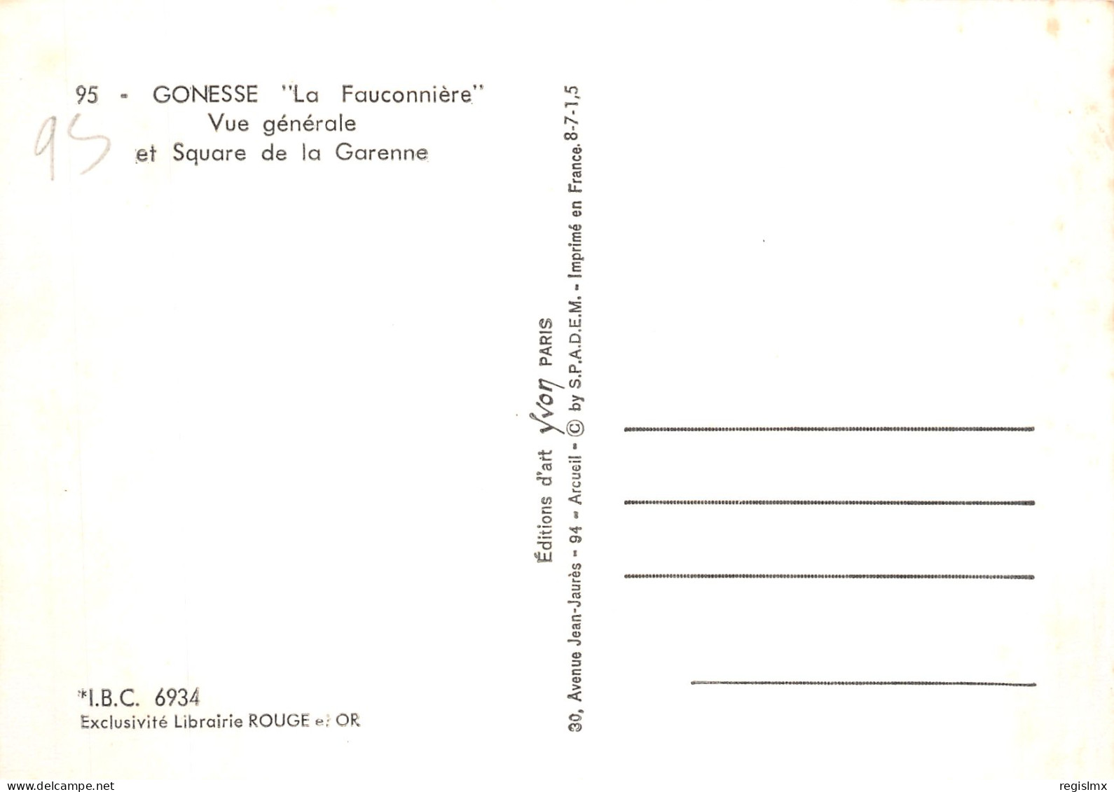95-GONESSE-N°T2170-D/0383 - Gonesse