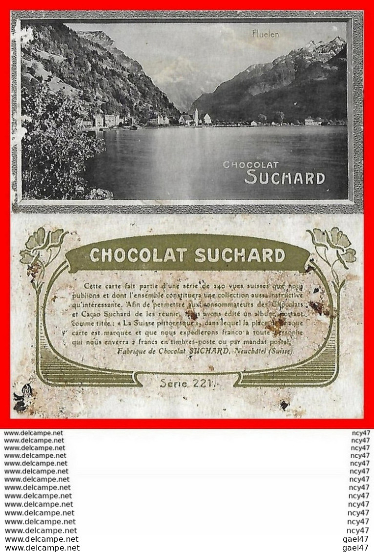 CHROMOS. Chocolat SUCHARD (Suisse).  Fluelen...S217 - Suchard