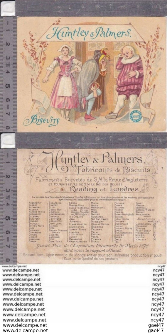 CHROMOS.  Biscuit. HUNTLEY & PALMERS.  Polichinelle. ..D774 - Altri & Non Classificati