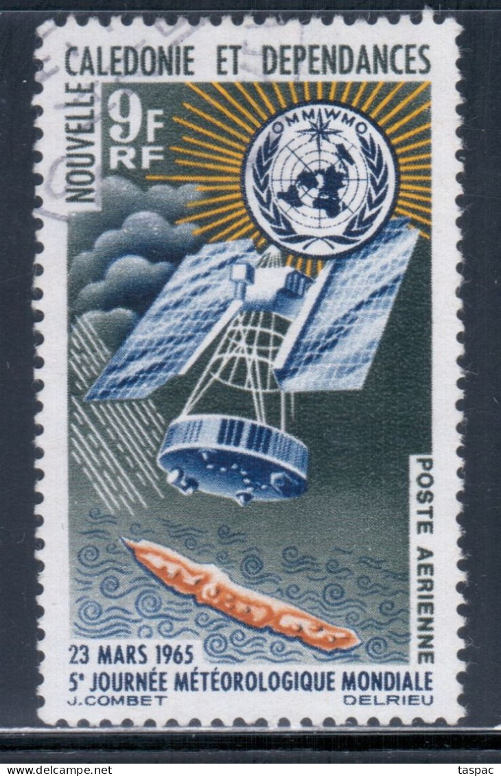 New Caledonia 1965 Mi# 411 Used - Nimbus Weather Satellite / Space - Oceanía