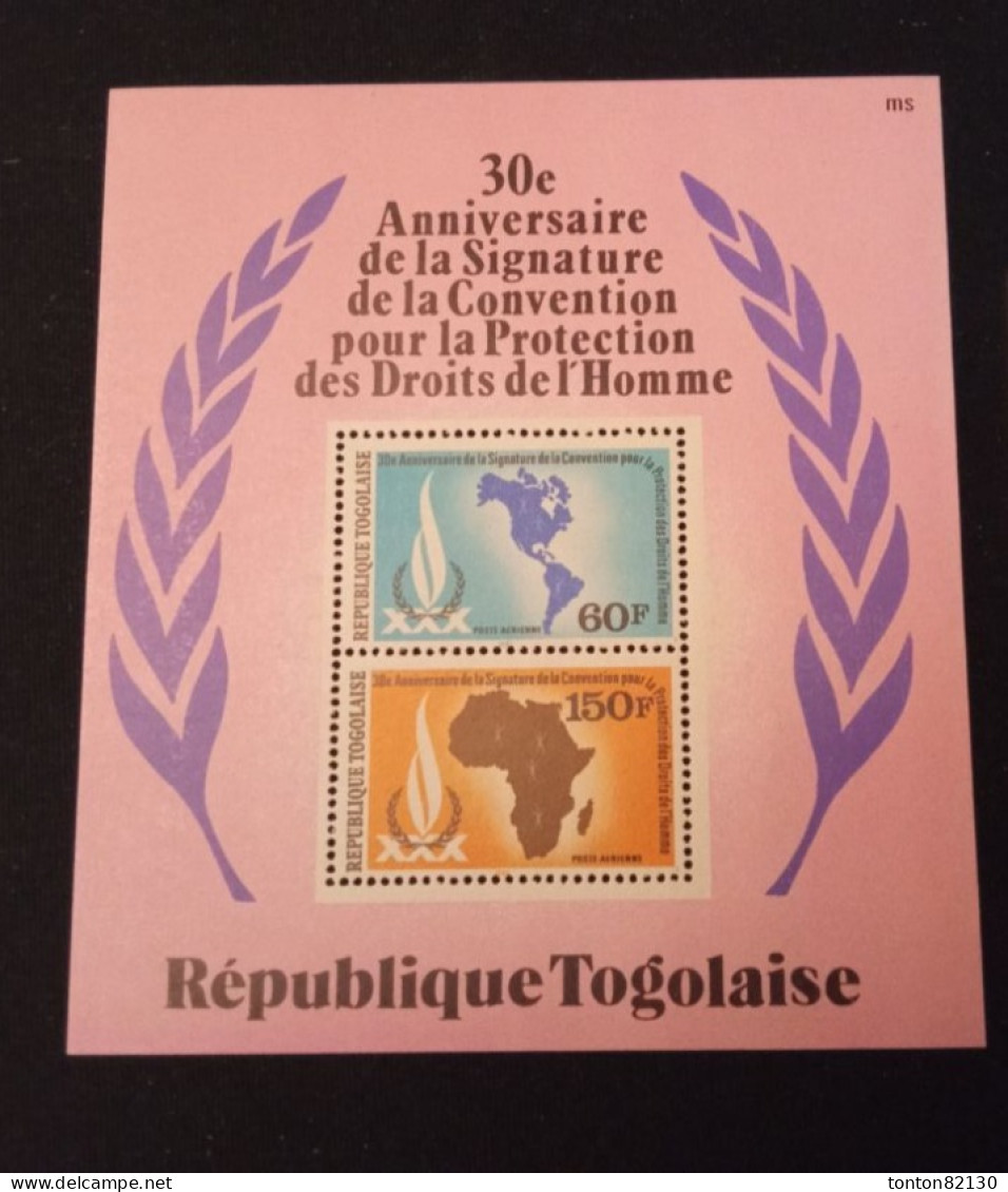 TOGO  BLOC  N°  142    NEUF **  GOMME LUXE - Togo (1960-...)