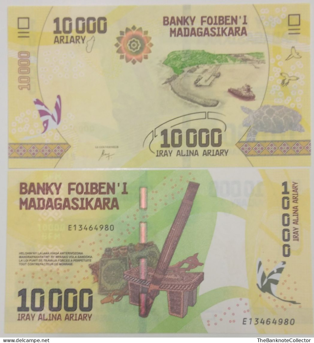 Madagascar 10000 Ariary 2017 P-103 UNC - Madagaskar