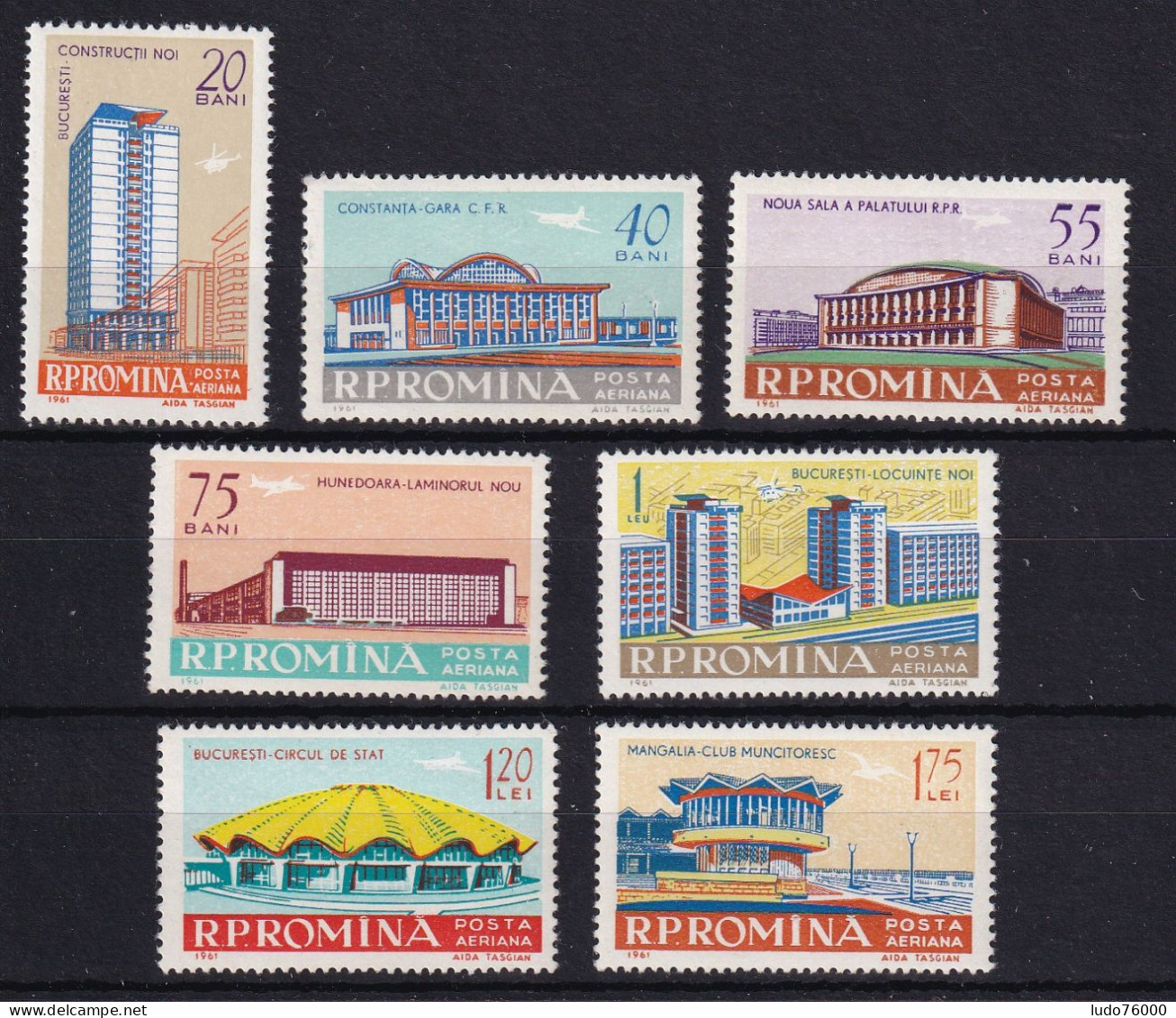 D 785 / ROUMANIE PA / LOT N° 150/156 NEUF** COTE 7€ - Usati