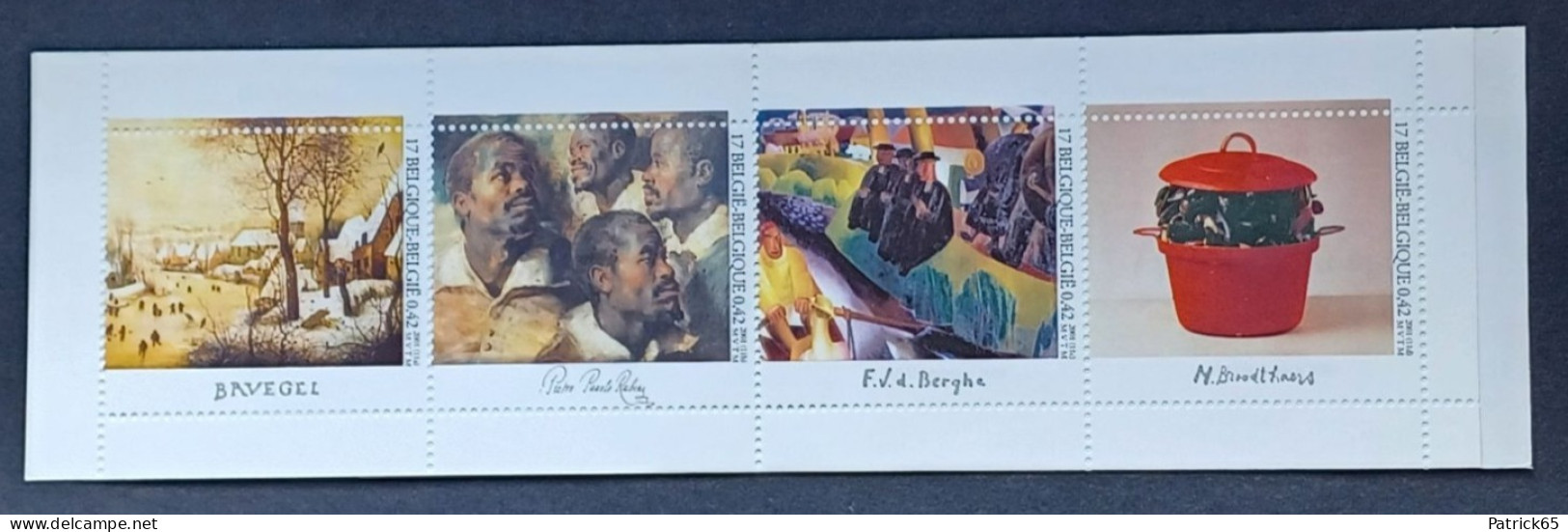 Belgie 2001 Obp.nr. Boekje 37 Koninklijk Museum Voor Schone Kunsten MNH - Postfris - 1997-… Permanente Geldigheid [B]