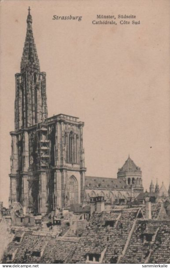 41851 - Strassburg - Münster, Südseite - Ca. 1940 - Elsass