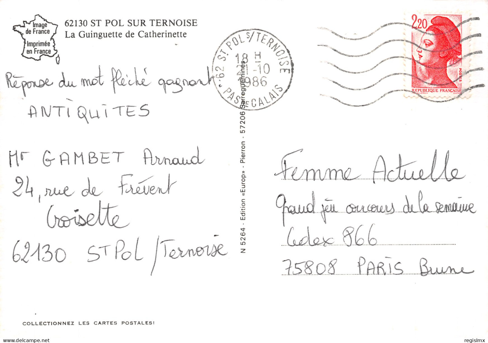 62-SAINT POL SUR TERNOISE-N°T2176-A/0311 - Saint Pol Sur Ternoise