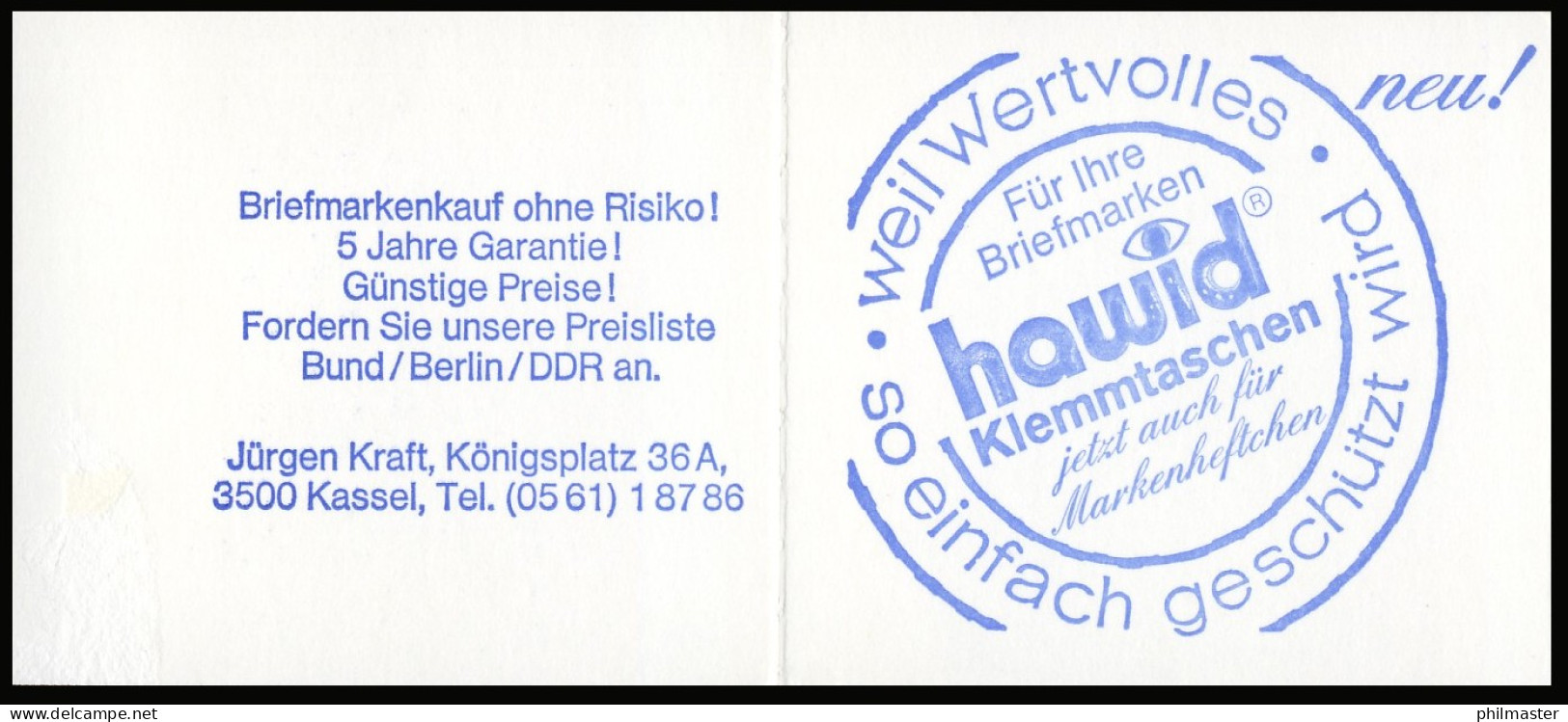 22It MH BuS 1980 Buchdruck - Mit PLF IV ** - 1971-2000