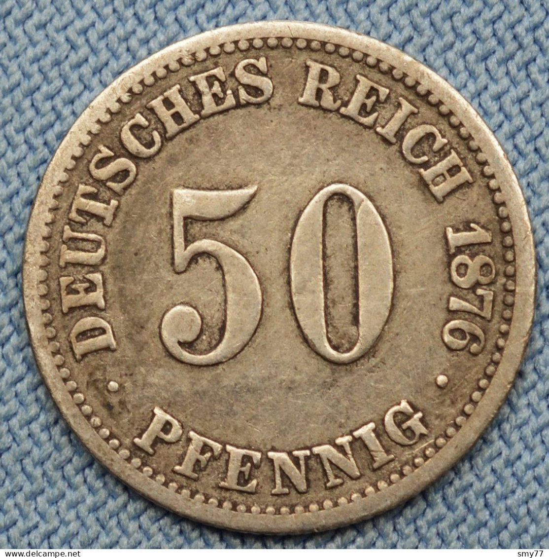 Germany / Deutschland • 50 Pfennig  1876 C •  Allemagne • [24-614] - 50 Pfennig