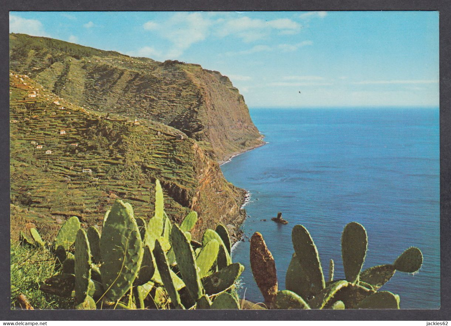 112144/ RIBEIRA BRAVA, Campanário, Rochas Sobre O Mar - Madeira