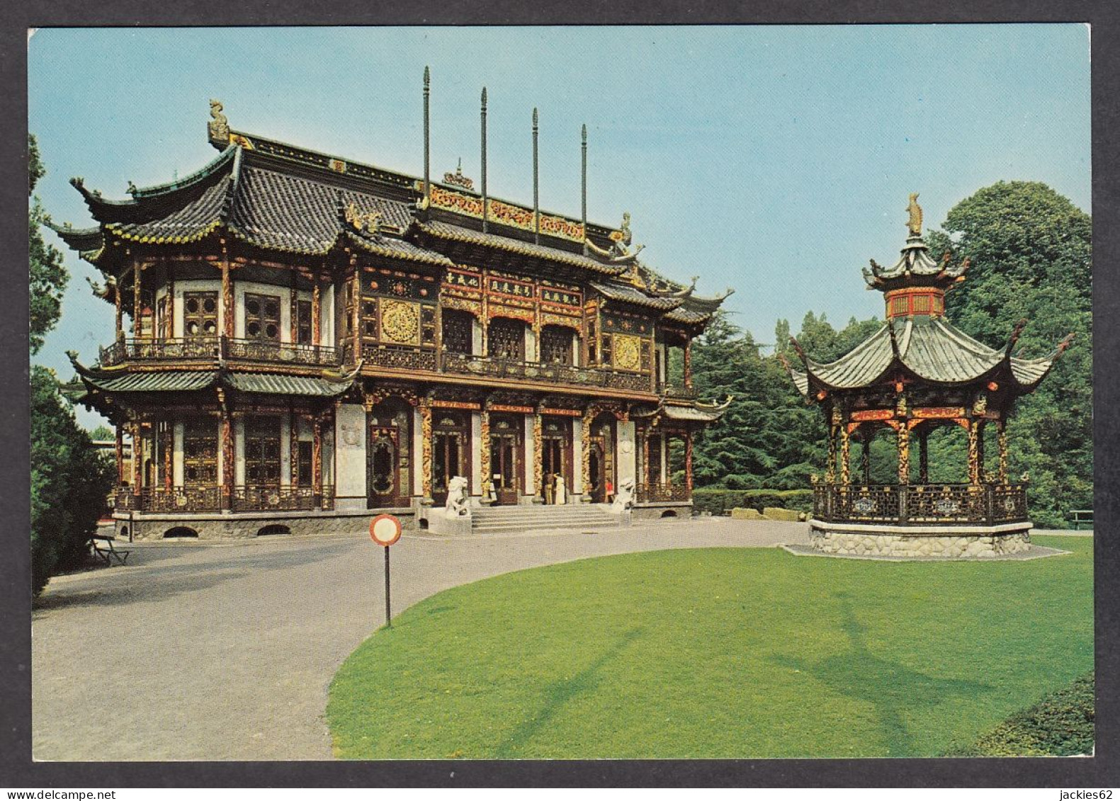 104305/ LAEKEN, Pavillon Chinois Provenant De L'Exposition De Paris 1900 - Laeken