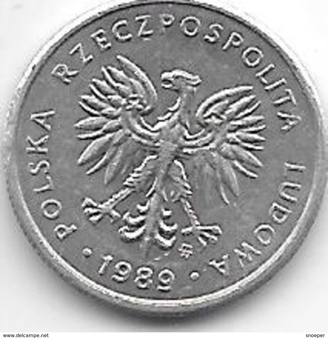 *polen 2 Zlotych 1989 Km 80.3  Xf+ - Polonia