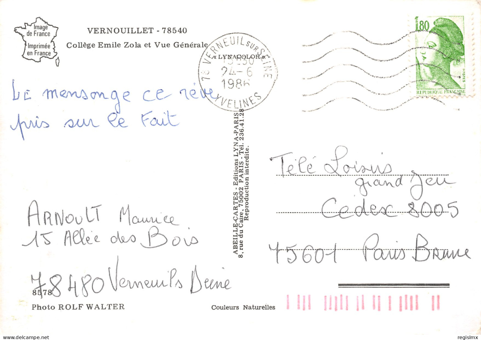 78-VERNOUILLET-N°T2180-A/0151 - Vernouillet