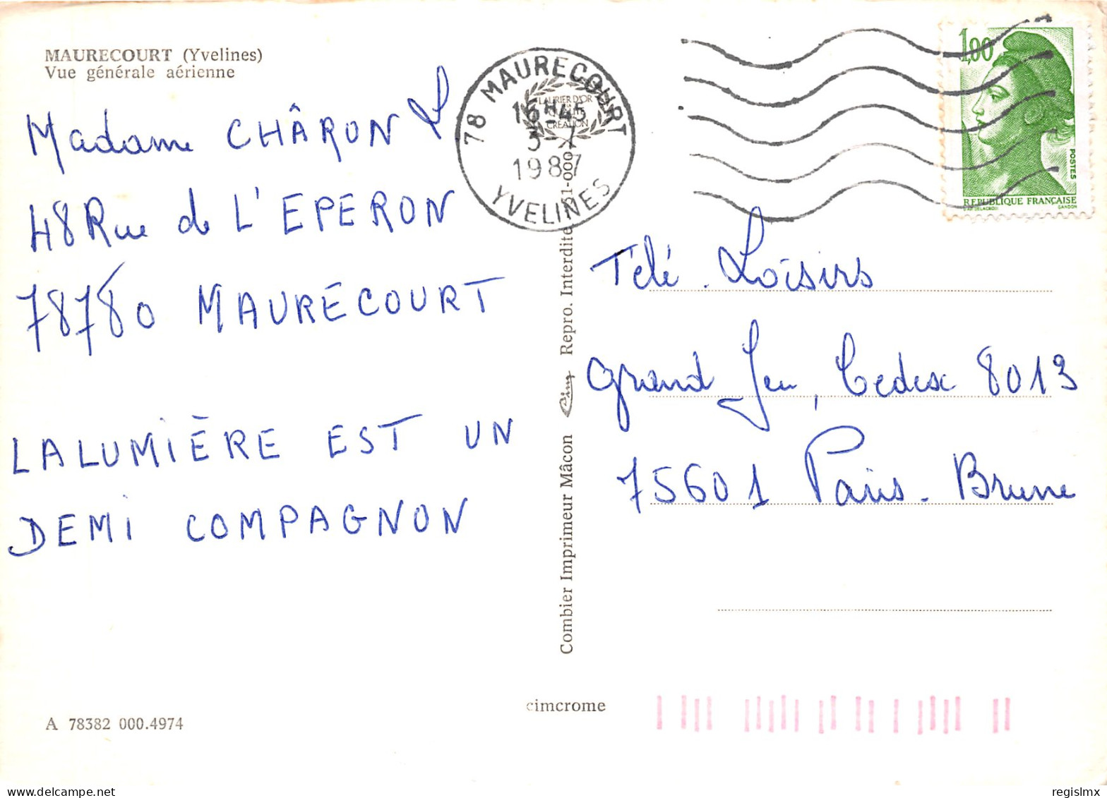 78-MAURECOURT-N°T2180-A/0129 - Maurecourt
