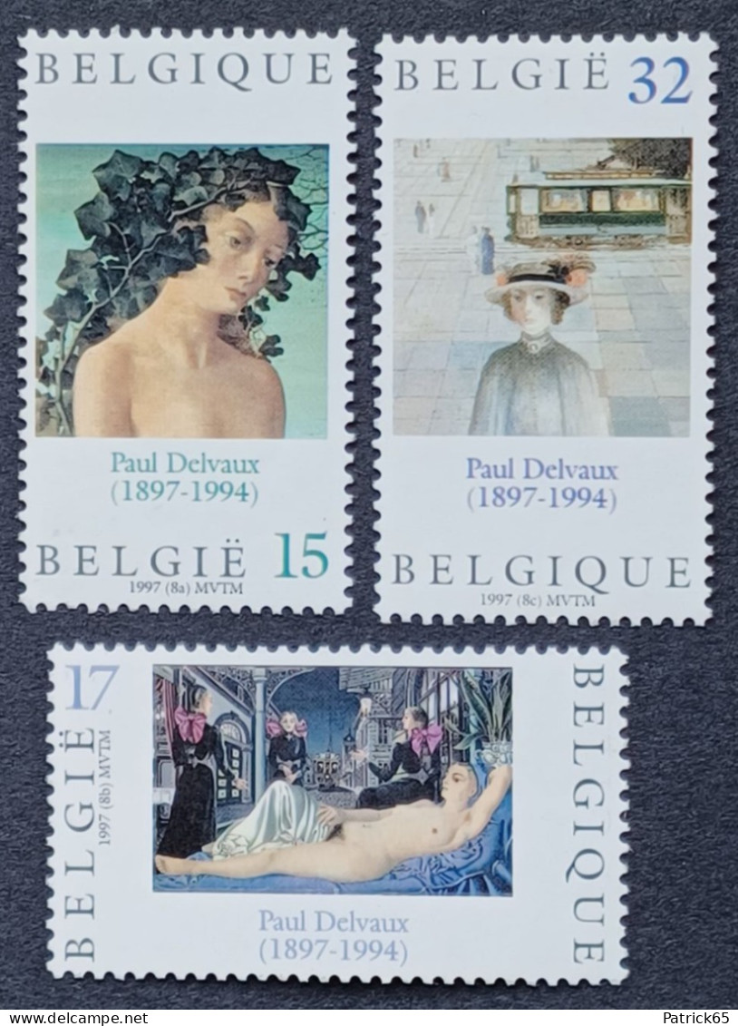 Belgie 1997 Obp.nrs.2699/01 Paul Delvaux  MNH - Postfris - Unused Stamps