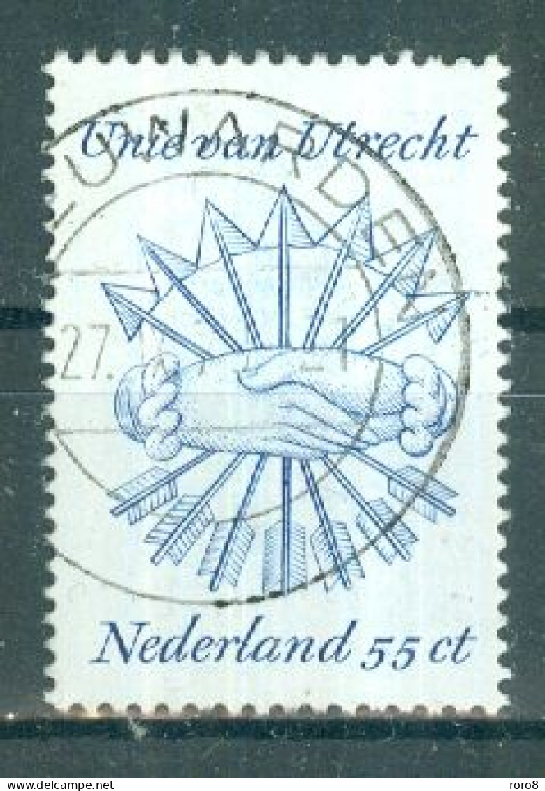 PAYS-BAS - N°1103 Oblitéré - 400°anniversaire De L'Union D'Utrecht. - Used Stamps