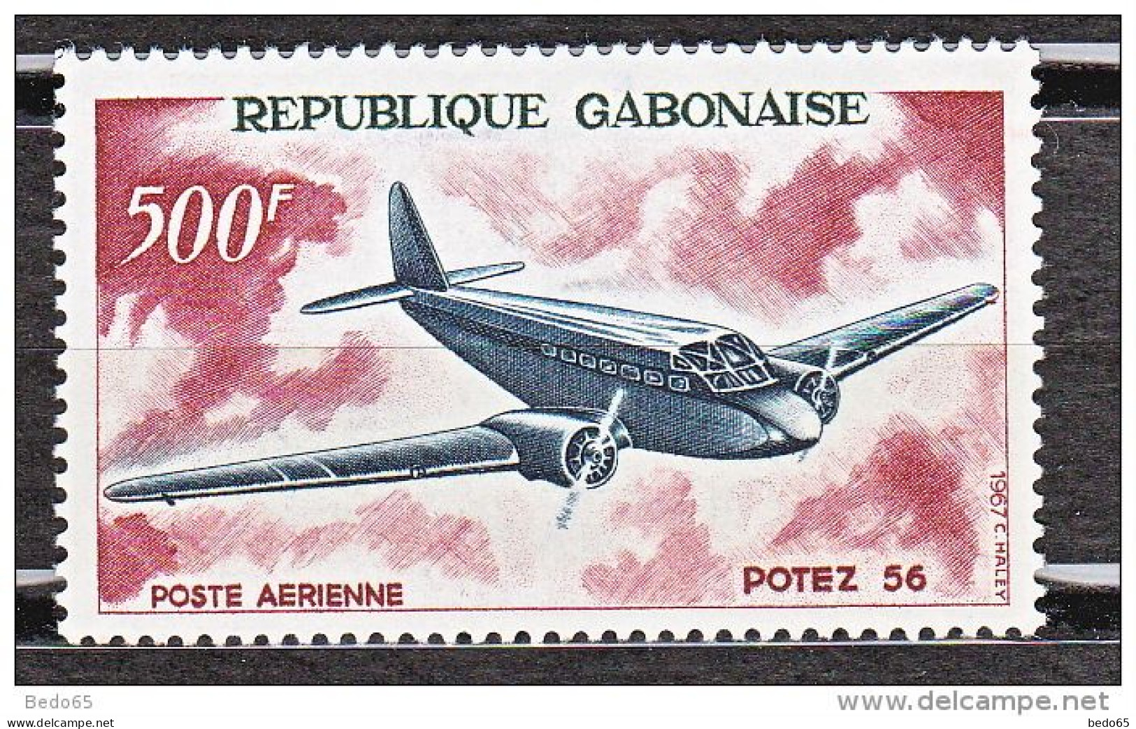 GABON PA  N° 54 NEUF** LUXE - Gabon (1960-...)