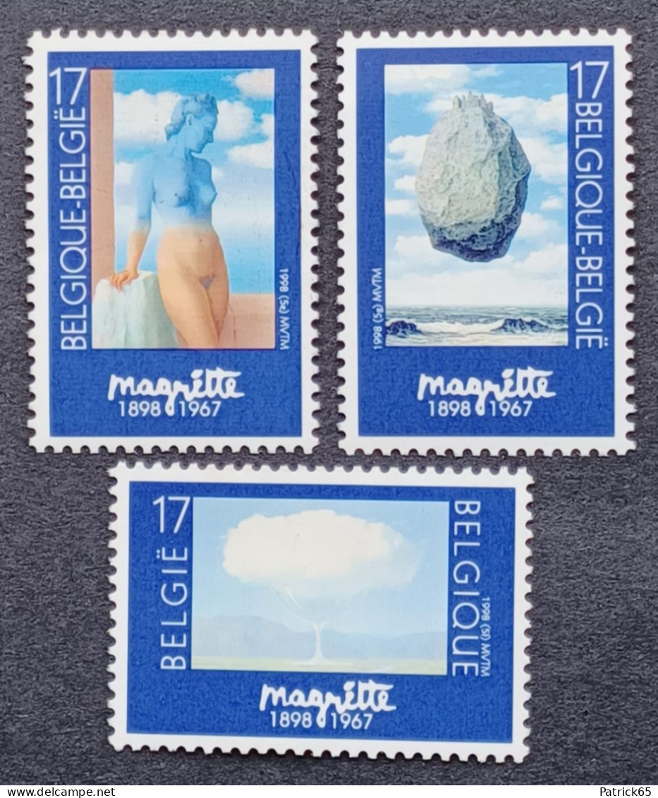 Belgie 1998 Obp.nrs.2745/47 Magritte  MNH - Postfris - Neufs