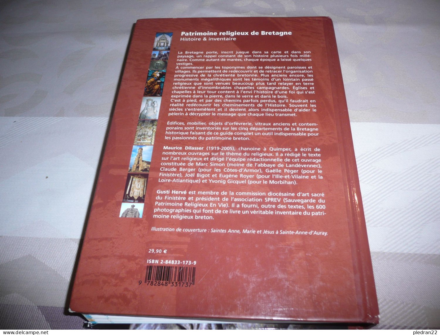 MAURICE DILASSER GUSTI HERVE PATRIMOINE RELIGIEUX DE BRETAGNE EDITIONS LE TELEGRAMME 2006 - Bretagne