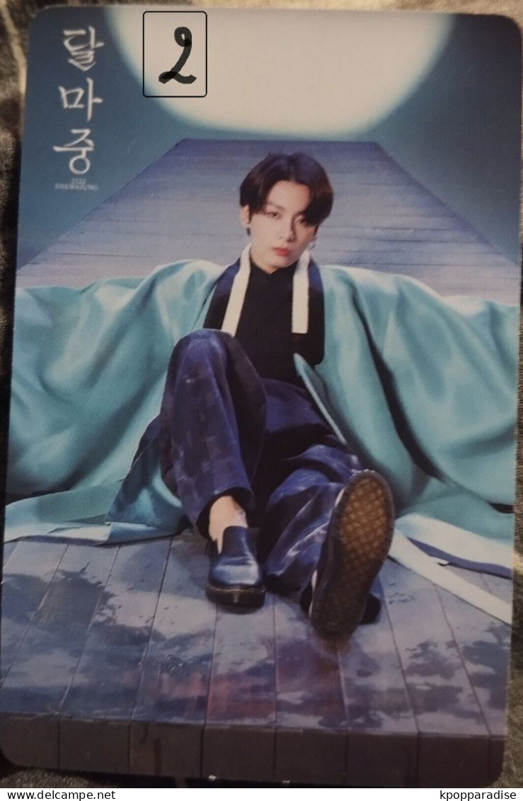 Photocard K POP Au Choix  BTS  Dalmajung 2022 Jungkook - Altri Oggetti