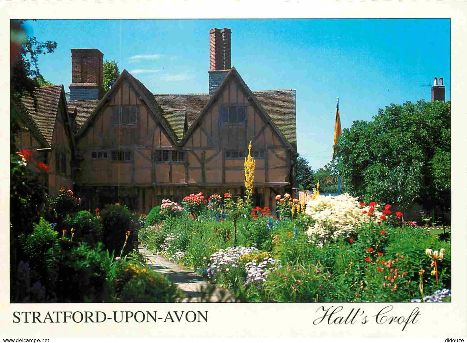 Angleterre - Stratford Upon Avon - Hall's Croft - Warwickshire - England - Royaume Uni - UK - United Kingdom - CPM - Car - Stratford Upon Avon