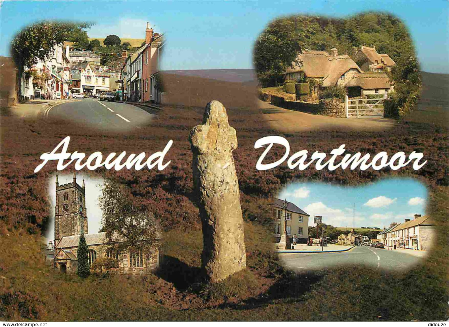Angleterre - Dartmoor - Multivues - Vieilles Pierres - Devon - England - Royaume Uni - UK - United Kingdom - CPM - Carte - Dartmoor