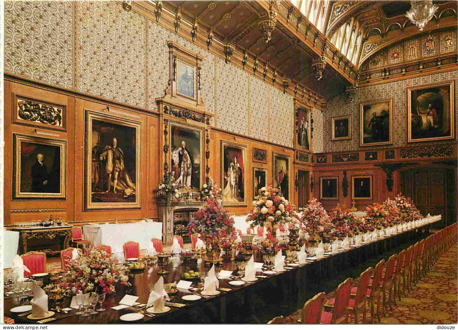 Angleterre - Windsor Castle - Waterloo Chamber - Intérieur Du Château De Windsor - Berkshire - England - Royaume Uni - U - Windsor Castle