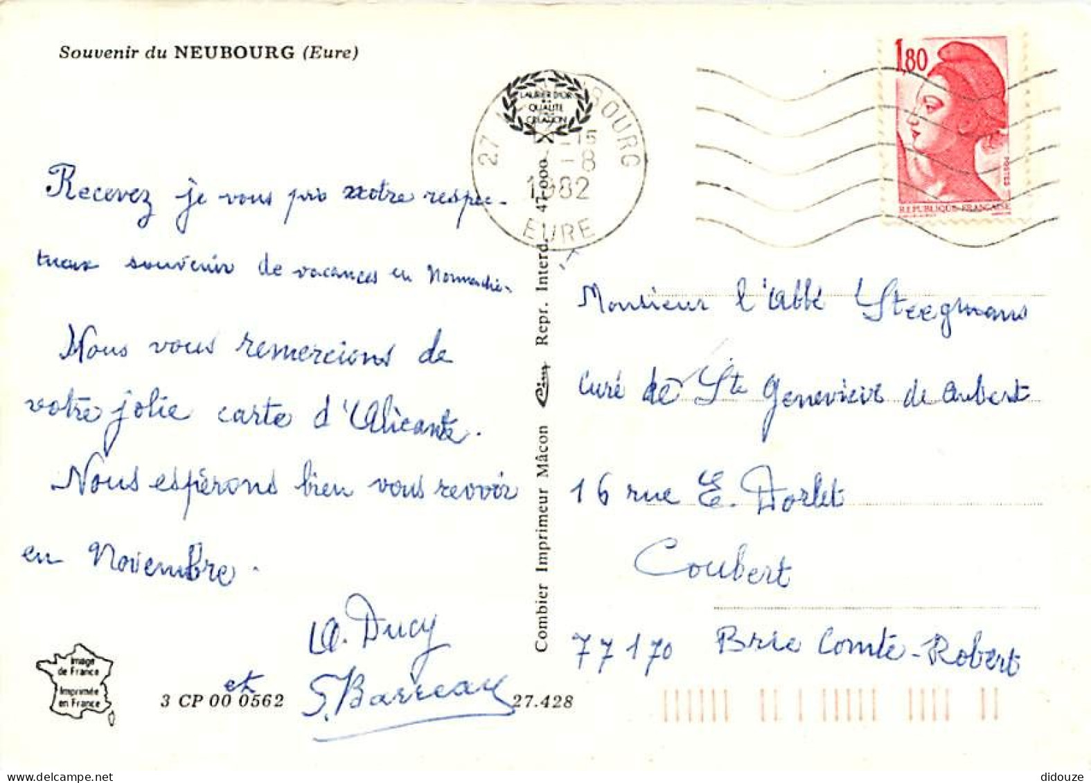 27 - Le Neubourg - Multivues - Blasons - CPM - Voir Scans Recto-Verso - Le Neubourg