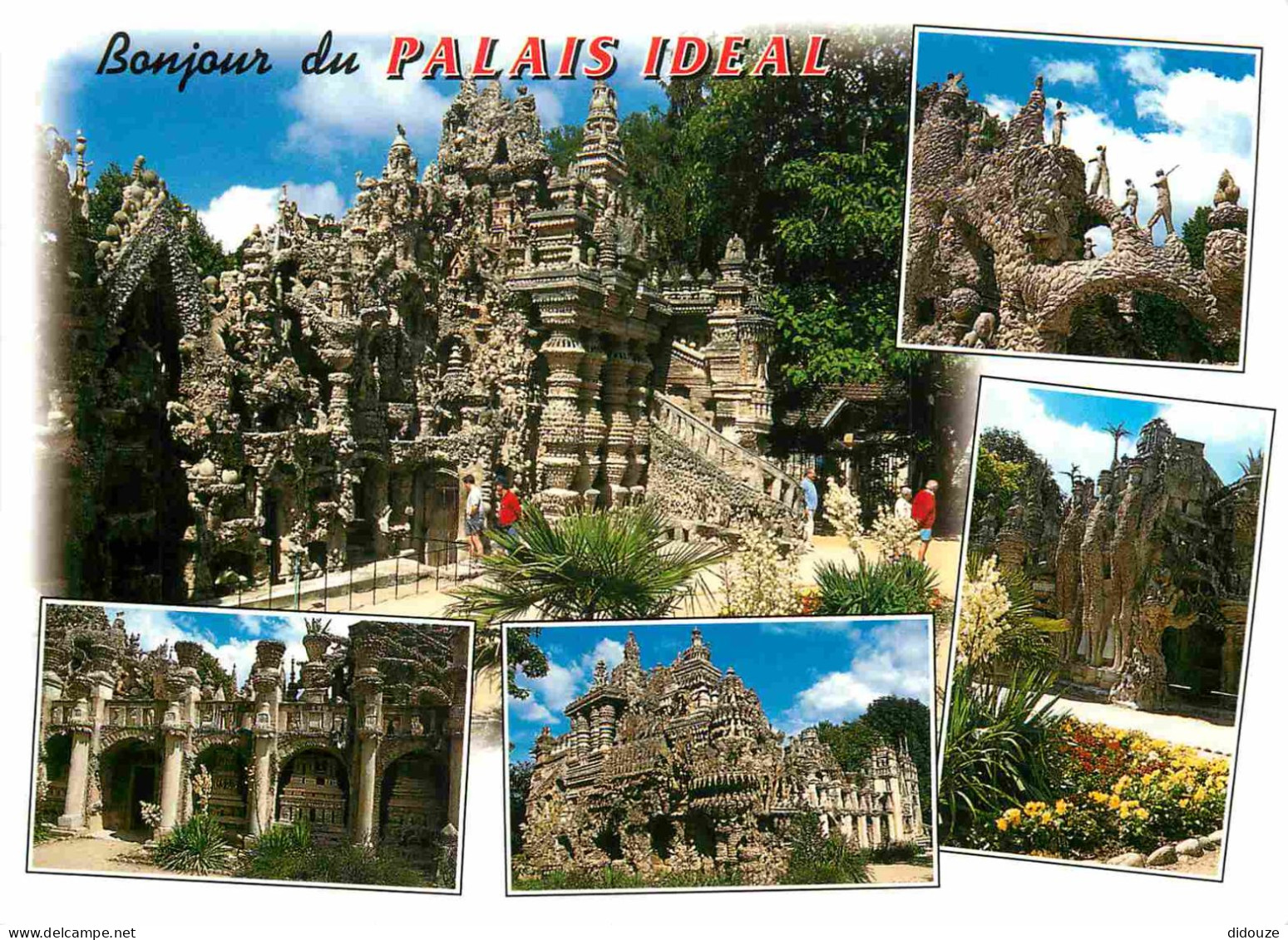 26 - Hauterives -  Le Palais Idéal - Oeuvre Du Facteur Ferdinand Cheval - Multivues - CPM - Voir Scans Recto-Verso - Hauterives