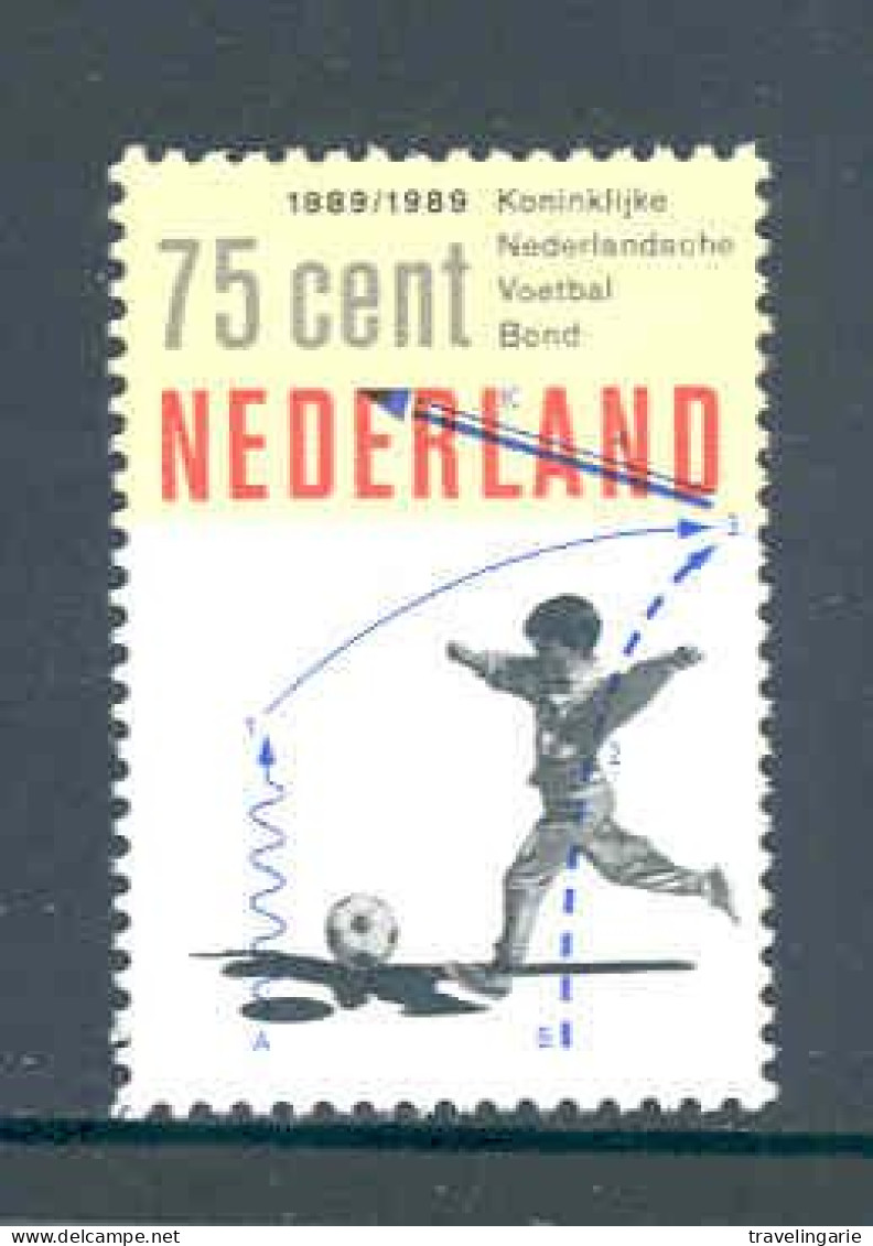 Netherlands 1989 100 Years Football Federation NVPH 1433 Yvert 1339 MNH ** - Nuevos