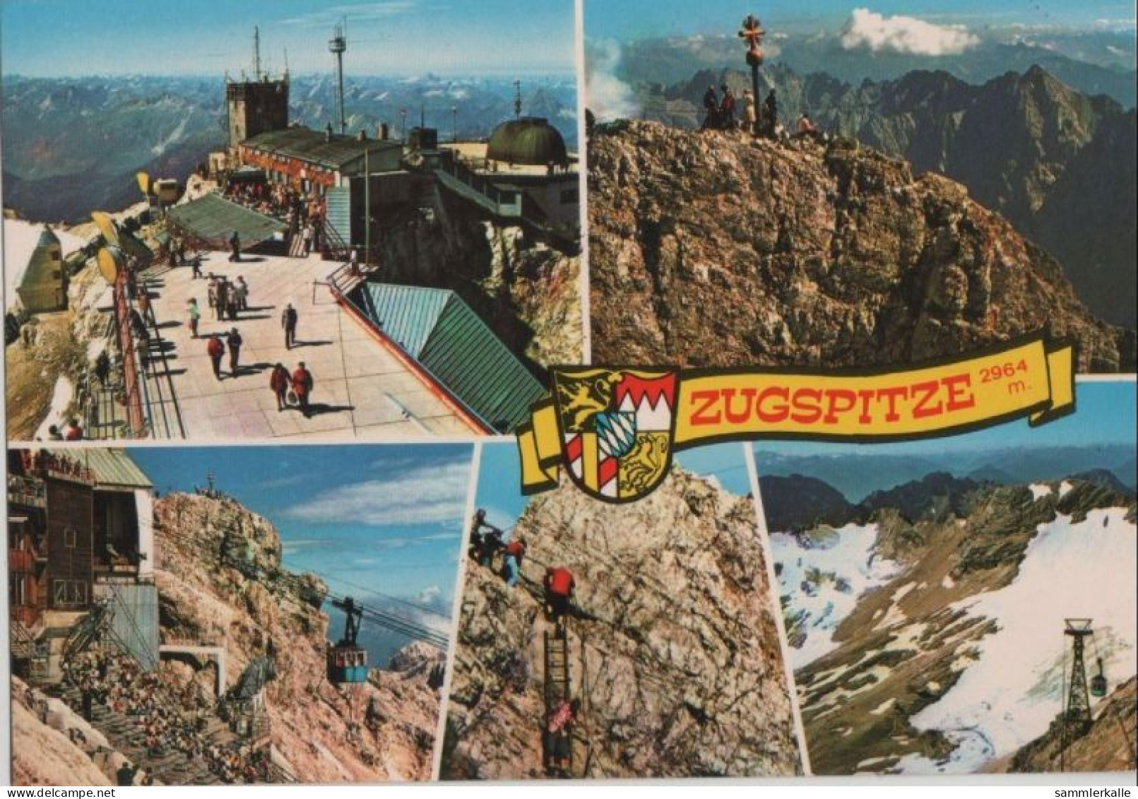 64295 - Zugspitze - 5 Teilbilder - Ca. 1980 - Zugspitze