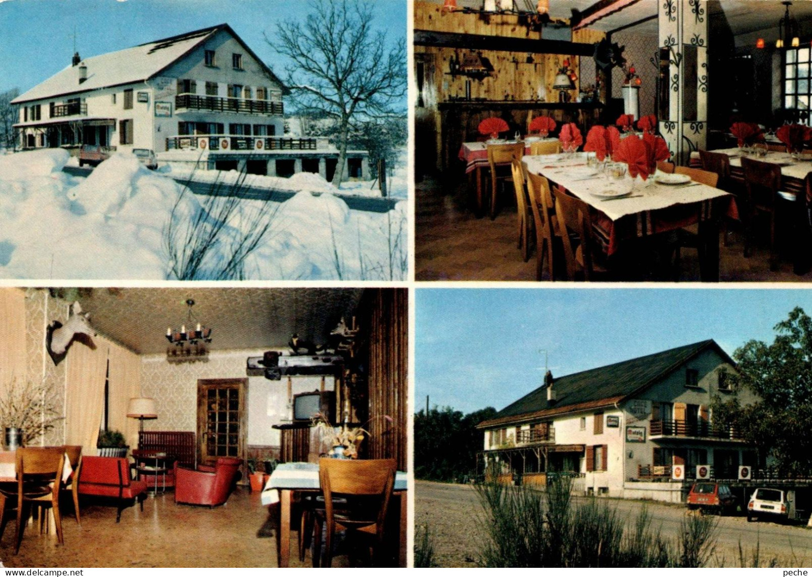 N°985 Z -cpsm Auberge Campagnarde -Anould Par Fraize- - Hoteles & Restaurantes