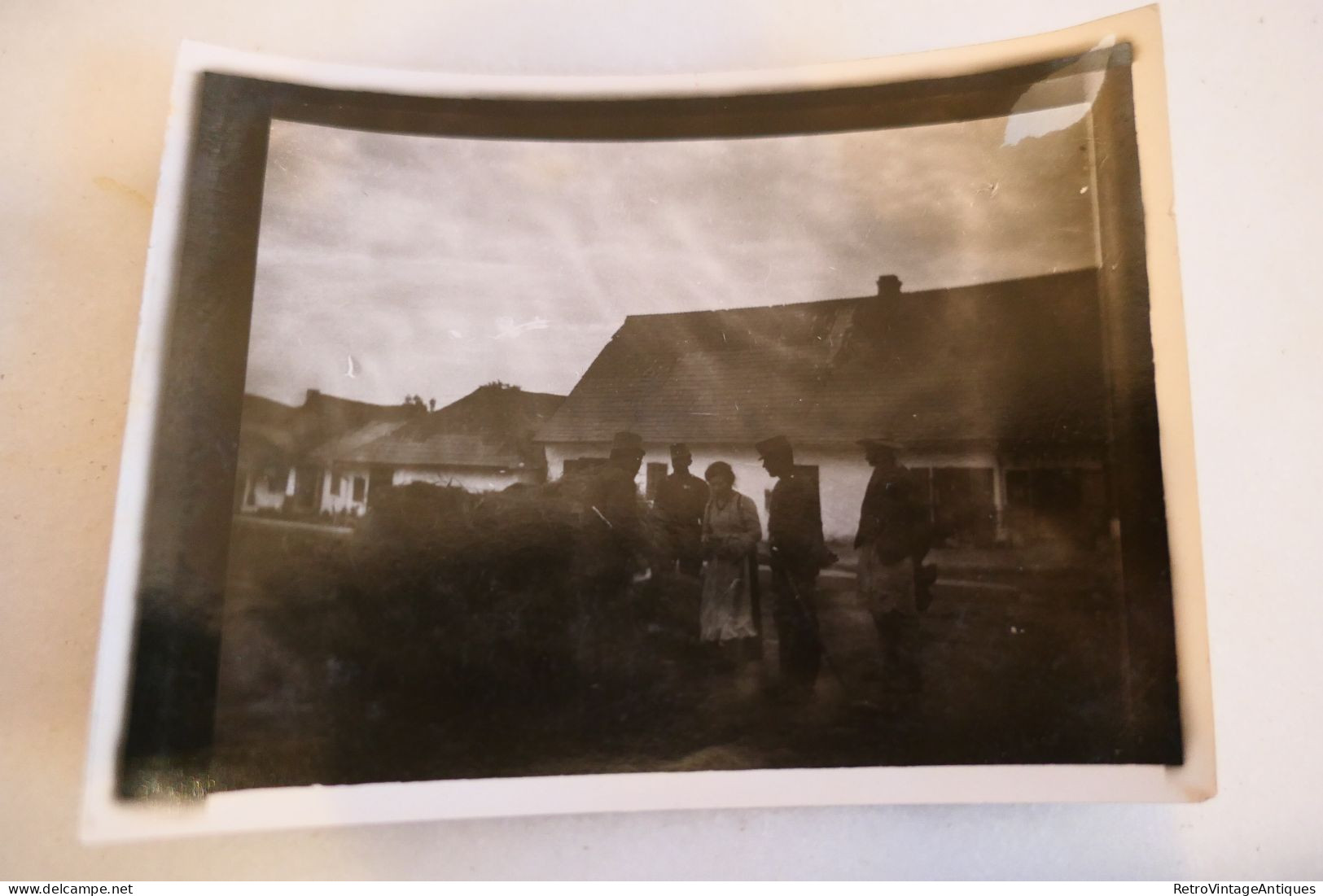 Military Officers And Peasants Austria War - Stereo-Photographie