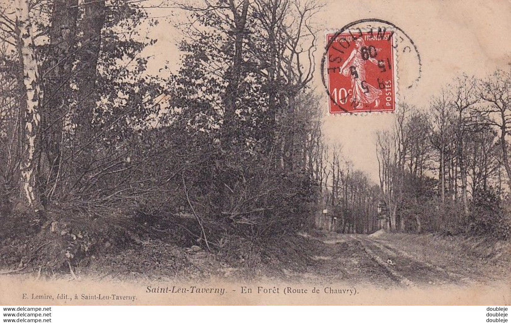 D95  SAINT LEU TAVERNY  En Forêt  ( Route De Chauvry ) - Taverny