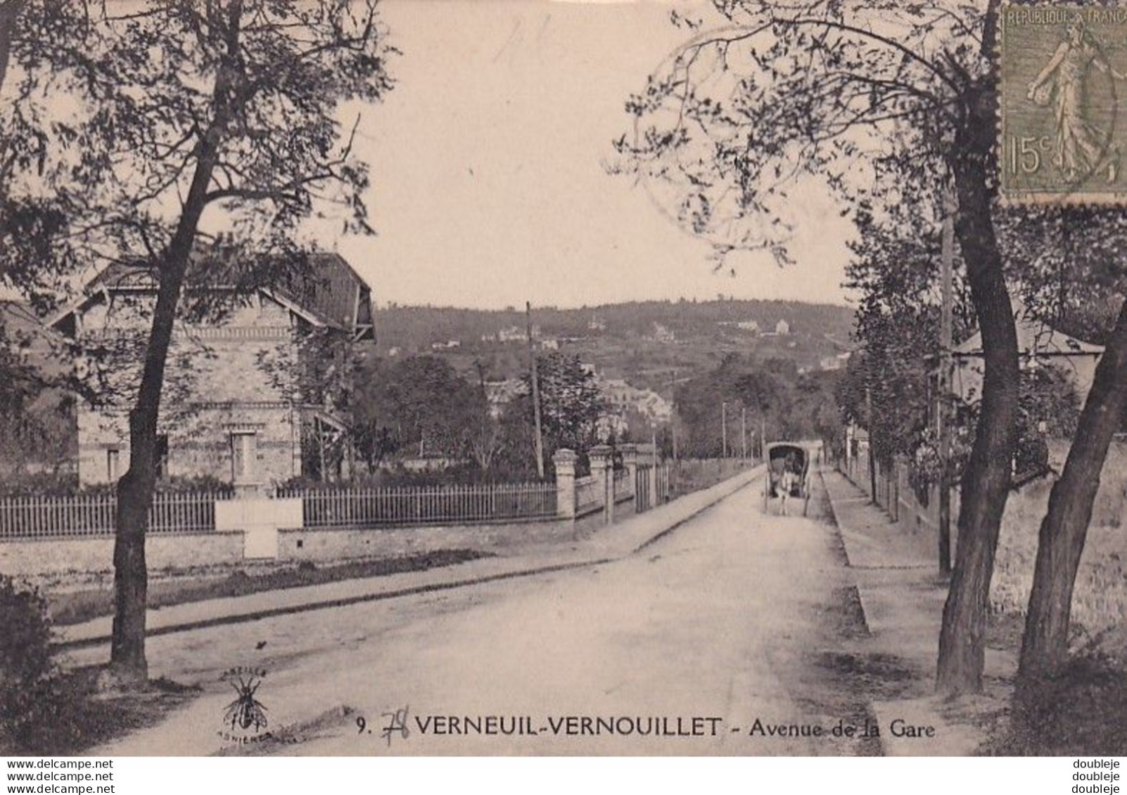 D78  VERNEUIL VERNOUILLET  Avenue De La Gare - Vernouillet