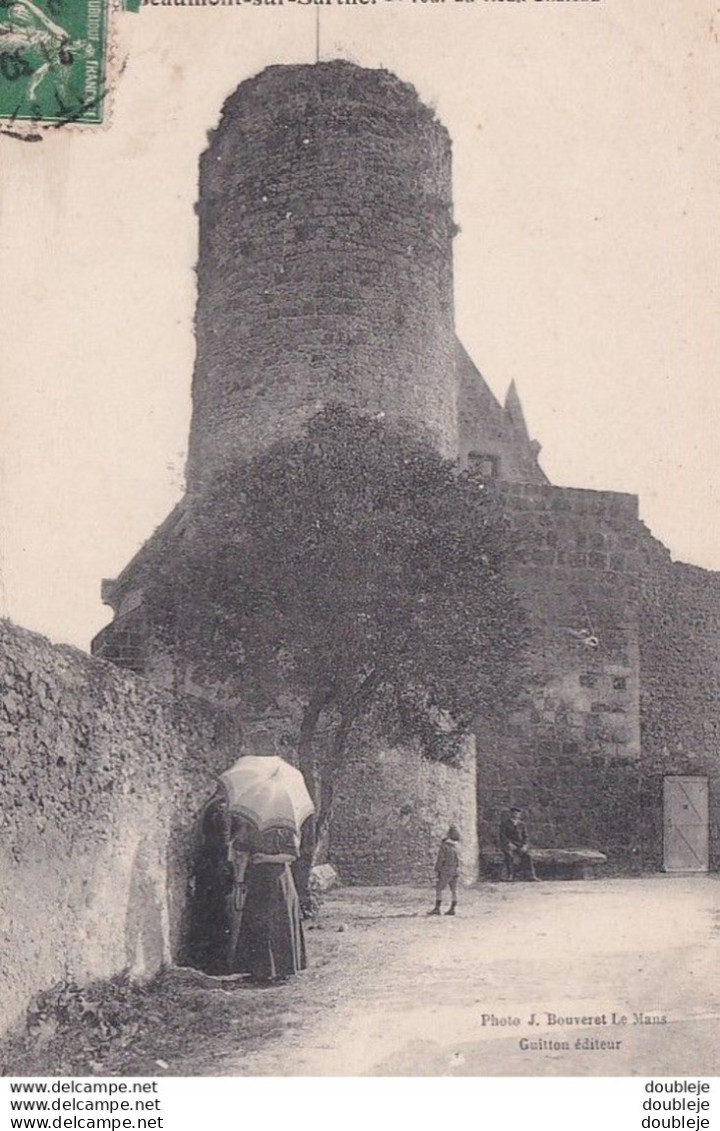 D72  BEAUMONT SUR SARTHE  Tour Du Vieux Château - Beaumont Sur Sarthe